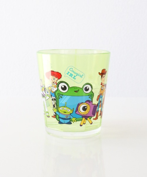 Disney（ディズニー）の「〈DISNEY/ディズニー〉トイストーリー５ アクリルコップ KSA4J（グラス/マグカップ/タンブラー・レディース・クリア/グリーン・ONE SIZE）」の3枚目の写真
