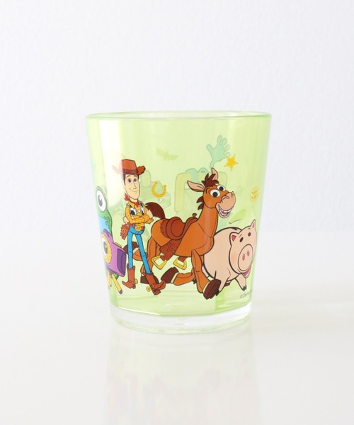 Disney（ディズニー）の「〈DISNEY/ディズニー〉トイストーリー５ アクリルコップ KSA4J（グラス/マグカップ/タンブラー・レディース・クリア/グリーン・ONE SIZE）」の5枚目の写真