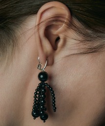 【IRIS 47】bundle earring onyx/バンドル イヤリング オニキス