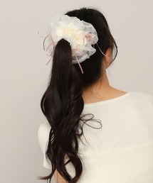 チェックボリュームシュシュ 656552（シュシュ）｜Heather（ヘザー）の