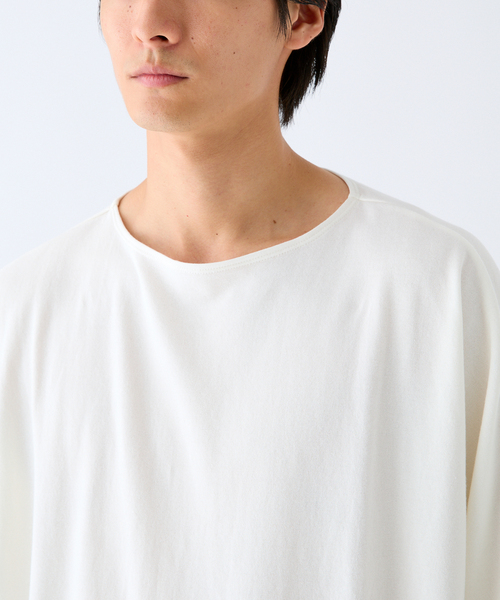 Product Twelve（プロダクトトゥエルブ）の「EDIFICE by Product Twelve リファインドドルマンシャツ（Tシャツ/カットソー・メンズ・ホワイト/ブラウン・LARGE/MEDIUM）」の10枚目の写真