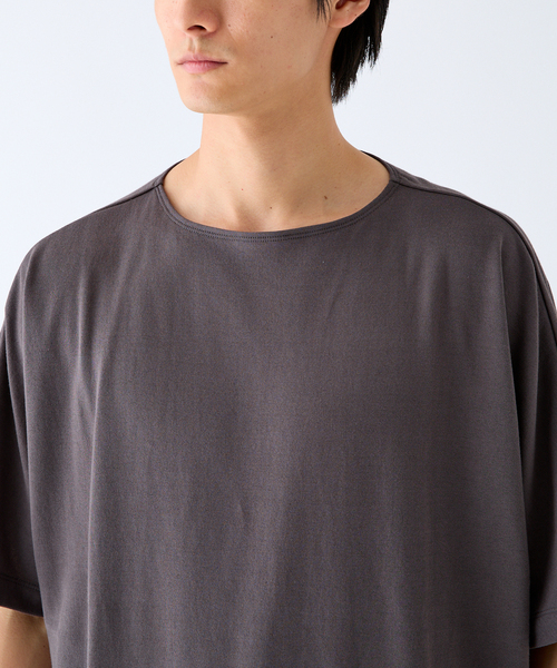 Product Twelve（プロダクトトゥエルブ）の「EDIFICE by Product Twelve リファインドドルマンシャツ（Tシャツ/カットソー・メンズ・ホワイト/ブラウン・LARGE/MEDIUM）」の18枚目の写真