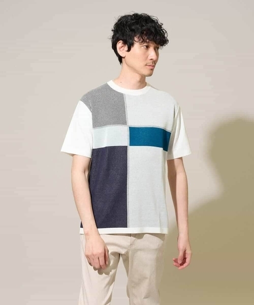 洗濯機で洗える】マエミニットキリカエカットソー（Tシャツ/カットソー
