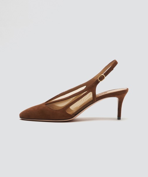 PELLICO(ペリーコ)の「NICLA バックスリング パンプス 6.0cm BROWN(パンプス・レディース・ブラウン・36/36.5/37/37.5/38/35/35.5)」の2枚目の写真