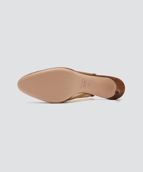PELLICO(ペリーコ)の「NICLA バックスリング パンプス 6.0cm BROWN(パンプス・レディース・ブラウン・36/36.5/37/37.5/38/35/35.5)」の5枚目の写真