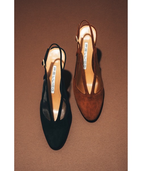 PELLICO(ペリーコ)の「NICLA バックスリング パンプス 6.0cm BROWN(パンプス・レディース・ブラウン・36/36.5/37/37.5/38/35/35.5)」の7枚目の写真