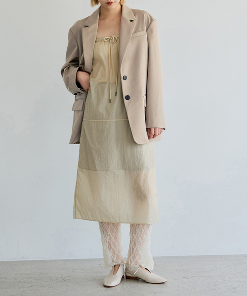 IENA LA BOUCLE（イエナラブークル）の「IENA LA BOUCLE ウーステッドツイルジャケット（テーラードジャケット・レディース・ベージュ系その他・FREE）」の22枚目の写真