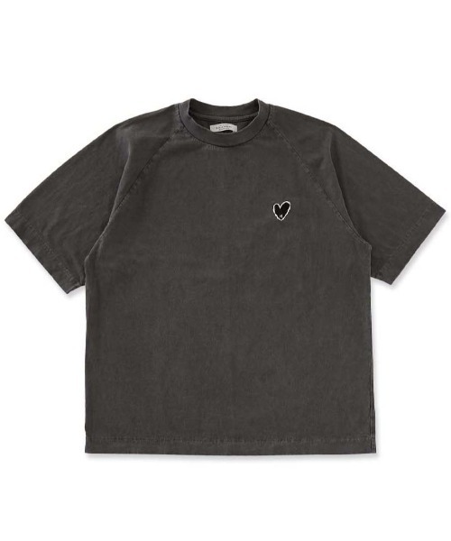 HOLLYWOOD RANCH MARKET(ハリウッドランチマーケット)の「バウンサーテンジクラグランショートスリーブTシャツ(Tシャツ/カットソー・メンズ・チャコール/ホワイト・M/S/XL/L)」の1枚目の写真