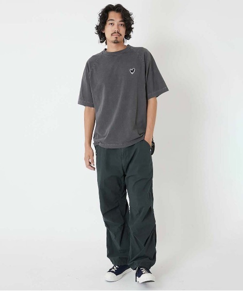 HOLLYWOOD RANCH MARKET(ハリウッドランチマーケット)の「バウンサーテンジクラグランショートスリーブTシャツ(Tシャツ/カットソー・メンズ・チャコール/ホワイト・M/S/XL/L)」の11枚目の写真