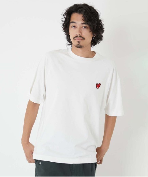 HOLLYWOOD RANCH MARKET(ハリウッドランチマーケット)の「バウンサーテンジクラグランショートスリーブTシャツ(Tシャツ/カットソー・メンズ・チャコール/ホワイト・M/S/XL/L)」の3枚目の写真