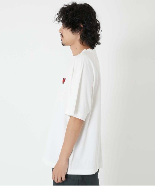 HOLLYWOOD RANCH MARKET(ハリウッドランチマーケット)の「バウンサーテンジクラグランショートスリーブTシャツ(Tシャツ/カットソー・メンズ・チャコール/ホワイト・M/S/XL/L)」の4枚目の写真