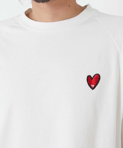 HOLLYWOOD RANCH MARKET(ハリウッドランチマーケット)の「バウンサーテンジクラグランショートスリーブTシャツ(Tシャツ/カットソー・メンズ・チャコール/ホワイト・M/S/XL/L)」の6枚目の写真