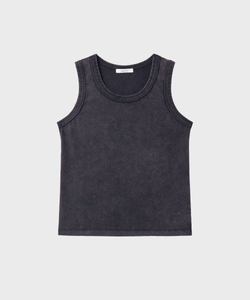 NOIRER（ノイア）の「コットンピグメントスリーブレス（ブラック）（Tシャツ/カットソー・メンズ・その他・50/52）」の2枚目の写真