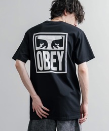 OBEY（オベイ）の「OBEY オベイ CLASSIC TEES バックグラフィックプリント半袖Tシャツ（Tシャツ/カットソー）」