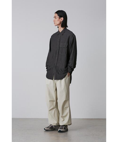 YLEVE(イレーヴ)の「YLEVE / HIGHDENSITY COTTON BROAD M-51 TROUSERS(その他パンツ・メンズ・ネイビー/カーキ・4/3)」の2枚目の写真