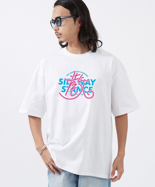 En serio TOKYO(エンソリオトーキョー)の「【SIDEWAYSTANCE】漢字ロゴ半袖Tシャツ 70481(Tシャツ/カットソー・メンズ・ホワイト・SMALL/LARGE)」の2枚目の写真