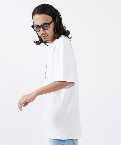 En serio TOKYO(エンソリオトーキョー)の「【SIDEWAYSTANCE】漢字ロゴ半袖Tシャツ 70481(Tシャツ/カットソー・メンズ・ホワイト・SMALL/LARGE)」の4枚目の写真