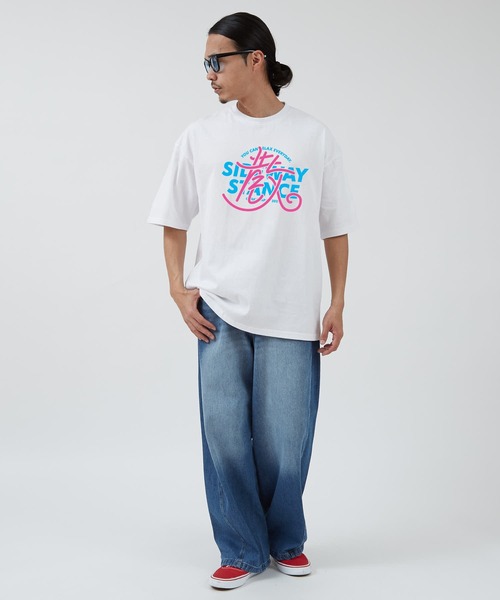 En serio TOKYO(エンソリオトーキョー)の「【SIDEWAYSTANCE】漢字ロゴ半袖Tシャツ 70481(Tシャツ/カットソー・メンズ・ホワイト・SMALL/LARGE)」の5枚目の写真
