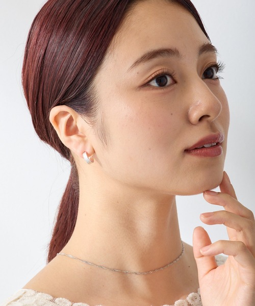 CALIN STANDARD(カリンスタンダード)の「◆金属アレルギー対応◆◆made in japan◆ 【高品質ポスト】【純金・純銀厚メッキ】シャイン ジルコニアセラミックポストピアス(ピアス(両耳用)・レディース・シルバー/ゴールド/ピンクゴールド・FREE)」の4枚目の写真
