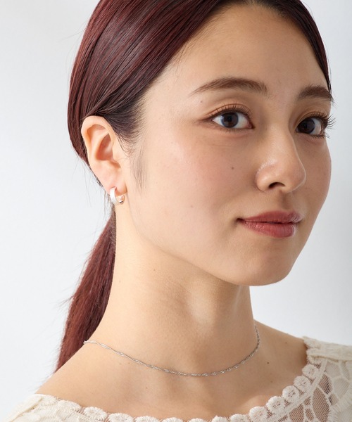 CALIN STANDARD(カリンスタンダード)の「◆金属アレルギー対応◆◆made in japan◆ 【高品質ポスト】【純金・純銀厚メッキ】シャイン ジルコニアセラミックポストピアス(ピアス(両耳用)・レディース・シルバー/ゴールド/ピンクゴールド・FREE)」の5枚目の写真