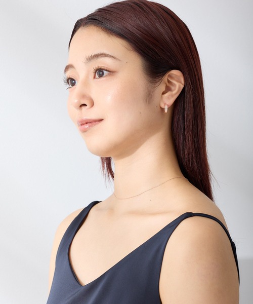 CALIN STANDARD(カリンスタンダード)の「◆金属アレルギー対応◆◆made in japan◆ 【高品質ポスト】【純金・純銀厚メッキ】シャイン ジルコニアセラミックポストピアス(ピアス(両耳用)・レディース・シルバー/ゴールド/ピンクゴールド・FREE)」の11枚目の写真