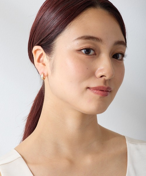 CALIN STANDARD(カリンスタンダード)の「◆金属アレルギー対応◆◆made in japan◆ 【高品質ポスト】【純金・純銀厚メッキ】シャイン ジルコニアセラミックポストピアス(ピアス(両耳用)・レディース・シルバー/ゴールド/ピンクゴールド・FREE)」の14枚目の写真