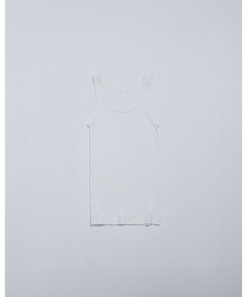THE SHINZONE(ザ シンゾーン)の「TANK TOP 26MMSCU21(タンクトップ・レディース・ブラック/ホワイト・FREE)」の1枚目の写真