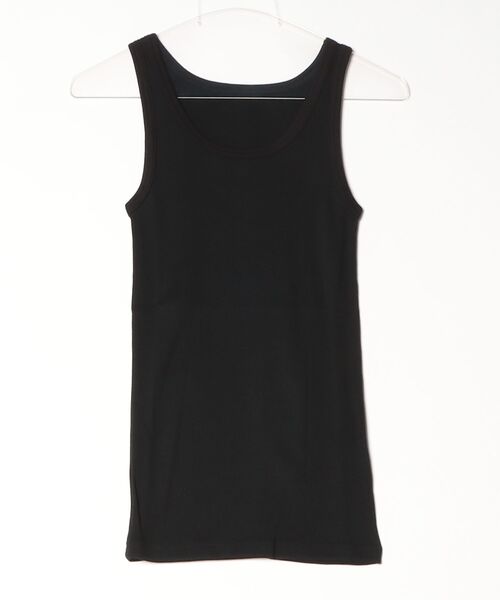 THE SHINZONE(ザ シンゾーン)の「TANK TOP 26MMSCU21(タンクトップ・レディース・ブラック/ホワイト・FREE)」の5枚目の写真