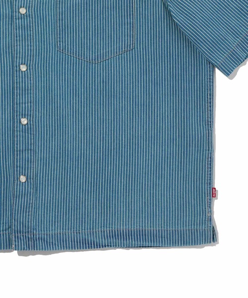 Levi's(リーバイス)の「Levi's/リーバイス ショートスリーブ ボックスウエスタンシャツ(シャツ/ブラウス・メンズ・ブルー・XL/L/M/S)」の8枚目の写真