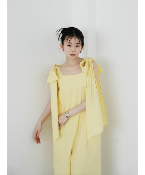 Katrin TOKYO(カトリーントーキョー)の「cotton wash all-in-one(つなぎ/オールインワン・レディース・ブラック/イエロー/ブルー系・XS/S/M)」の11枚目の写真