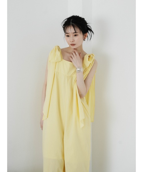 Katrin TOKYO(カトリーントーキョー)の「cotton wash all-in-one(つなぎ/オールインワン・レディース・ブラック/イエロー/ブルー系・XS/S/M)」の10枚目の写真