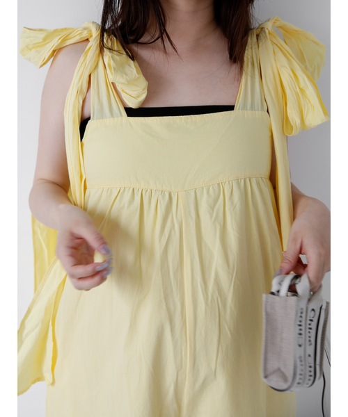 Katrin TOKYO(カトリーントーキョー)の「cotton wash all-in-one(つなぎ/オールインワン・レディース・ブラック/イエロー/ブルー系・XS/S/M)」の17枚目の写真