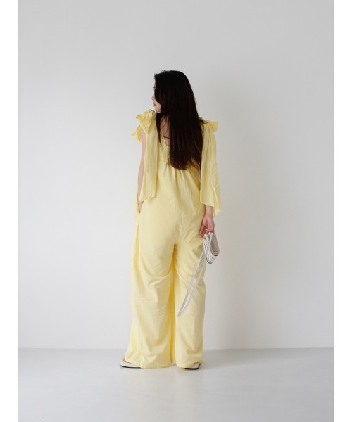 Katrin TOKYO(カトリーントーキョー)の「cotton wash all-in-one(つなぎ/オールインワン・レディース・ブラック/イエロー/ブルー系・XS/S/M)」の16枚目の写真