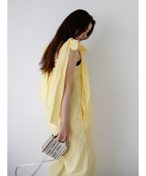Katrin TOKYO(カトリーントーキョー)の「cotton wash all-in-one(つなぎ/オールインワン・レディース・ブラック/イエロー/ブルー系・XS/S/M)」の21枚目の写真