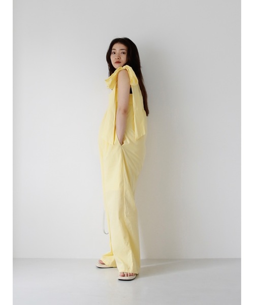 Katrin TOKYO(カトリーントーキョー)の「cotton wash all-in-one(つなぎ/オールインワン・レディース・ブラック/イエロー/ブルー系・XS/S/M)」の22枚目の写真