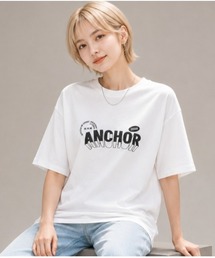 ビッグシルエットラバープリントTEE