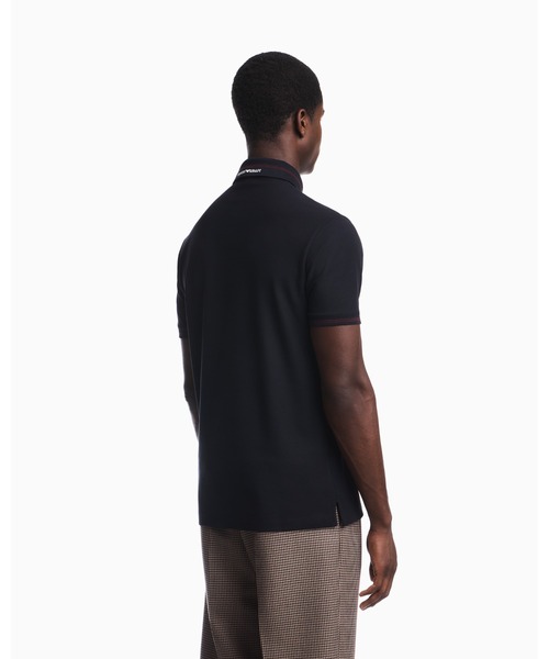 EMPORIO ARMANI(エンポリオアルマーニ)の「【エンポリオ アルマーニ】レギュラーフィット ポロシャツ コットンピケ イーグルロゴ(ポロシャツ・メンズ・ネイビー・X-LARGE/SMALL/MEDIUM/LARGE/X-SMALL)」の5枚目の写真