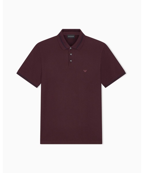 EMPORIO ARMANI(エンポリオアルマーニ)の「【エンポリオ アルマーニ】レギュラーフィット ポロシャツ コットンピケ イーグルロゴ(ポロシャツ・メンズ・ネイビー・X-LARGE/SMALL/MEDIUM/LARGE/X-SMALL)」の15枚目の写真
