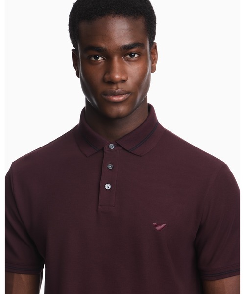 EMPORIO ARMANI(エンポリオアルマーニ)の「【エンポリオ アルマーニ】レギュラーフィット ポロシャツ コットンピケ イーグルロゴ(ポロシャツ・メンズ・ネイビー・X-LARGE/SMALL/MEDIUM/LARGE/X-SMALL)」の19枚目の写真