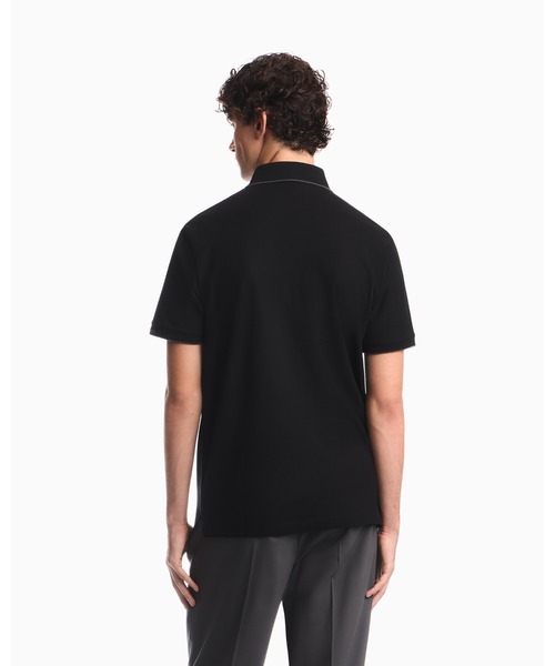 EMPORIO ARMANI(エンポリオアルマーニ)の「【エンポリオ アルマーニ】レギュラーフィット ポロシャツ コットンピケ イーグルロゴ(ポロシャツ・メンズ・ネイビー・X-LARGE/SMALL/MEDIUM/LARGE/X-SMALL)」の12枚目の写真
