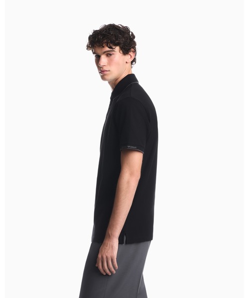 EMPORIO ARMANI(エンポリオアルマーニ)の「【エンポリオ アルマーニ】レギュラーフィット ポロシャツ コットンピケ イーグルロゴ(ポロシャツ・メンズ・ネイビー・X-LARGE/SMALL/MEDIUM/LARGE/X-SMALL)」の11枚目の写真