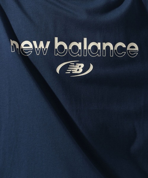 NEW BALANCE（ニューバランス）の「【New Balance(ニューバランス)】Trackside ショートスリーブTシャツ（Tシャツ/カットソー・メンズ・ネイビー/ホワイト・LARGE）」の16枚目の写真