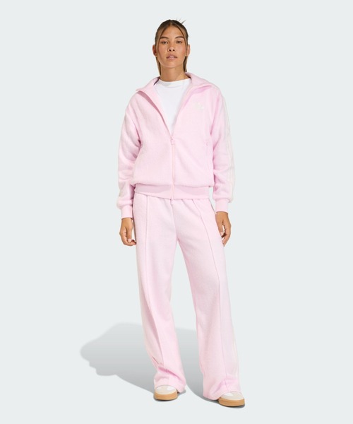 adidas(アディダス)の「アディダス オリジナルス モヘヤ ファイアバード ルーズ トラックパンツ / アディダスオリジナルス adidas Originals(スウェットパンツ・レディース・ピンク・XX-LARGE/LARGE/MEDIUM/SMALL/X-LARGE/X-SMALL)」の3枚目の写真
