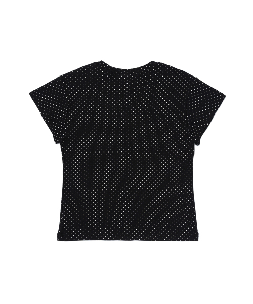 CARGOBROS FOR WOMAN(カーゴブロスフォーウィメン)の「ヴィンテージハートカナダフラッグショート半袖Tシャツ(ブラック)(Tシャツ/カットソー・レディース・その他・SMALL/MEDIUM)」の2枚目の写真