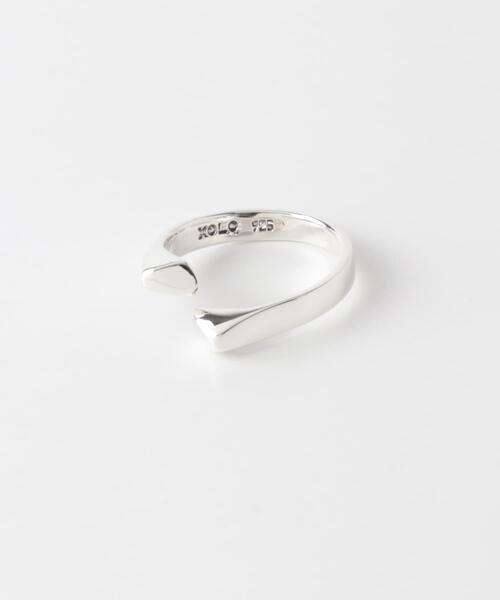 XOLO(ショロ)の「XOLO STEM RING(リング・メンズ・シルバー・LARGE)」の1枚目の写真