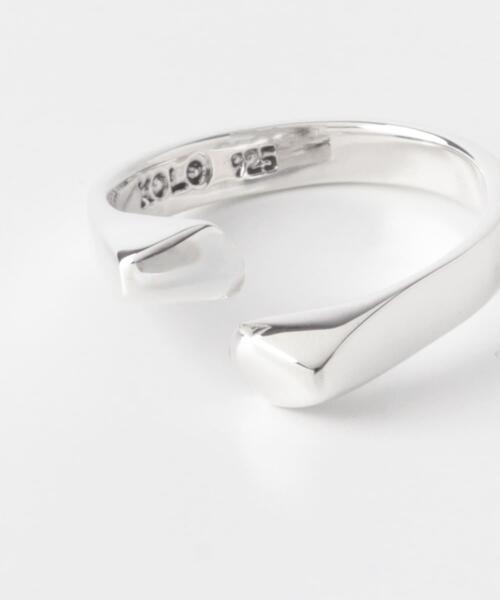 XOLO(ショロ)の「XOLO STEM RING(リング・メンズ・シルバー・LARGE)」の2枚目の写真