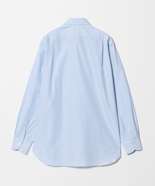 UNITED ARROWS(ユナイテッドアローズ)の「THOMAS MASON ロンドンストライプ ワイドカラーシャツ(シャツ/ブラウス・メンズ・ライトブルー/ブラウン系・39cm/40cm/41cm)」の4枚目の写真