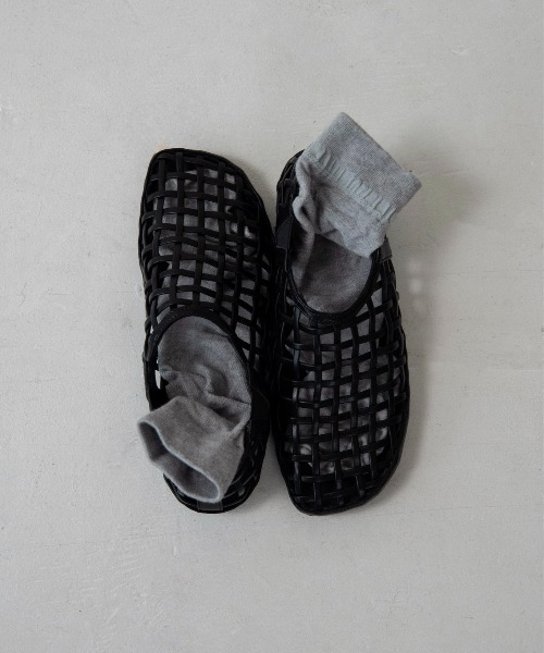lawgy(ラウジー)の「nuance woven gurkha sandal / ニュアンスウーブングルカサンダル(サンダル・レディース・ブラック・SMALL/MEDIUM/LARGE)」の5枚目の写真