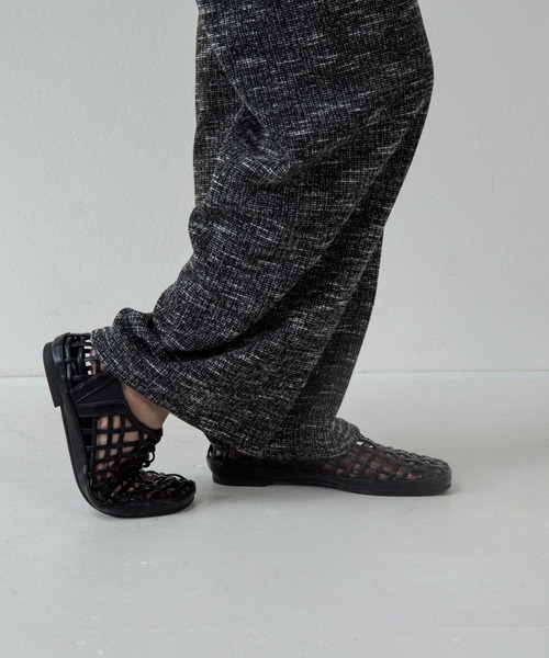 lawgy(ラウジー)の「nuance woven gurkha sandal / ニュアンスウーブングルカサンダル(サンダル・レディース・ブラック・SMALL/MEDIUM/LARGE)」の6枚目の写真