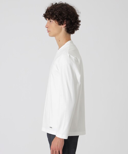 BLACK LABEL CRESTBRIDGE(ブラックレーベル・クレストブリッジ)の「マーセライズドレスカットソー(Tシャツ/カットソー・メンズ・オフホワイト/ブラック・L/M/XL)」の7枚目の写真